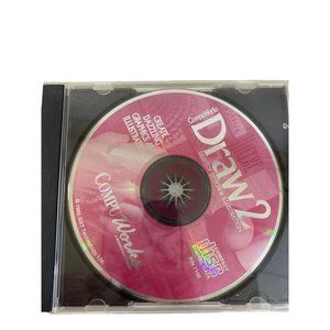 Vintage Cumpuworks Draw 2 cd rom design illustrator